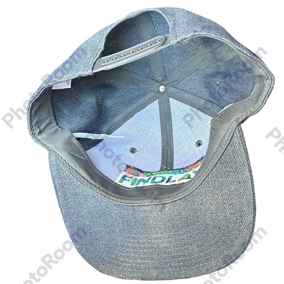 Findlay Rope Embroidered Snapback Baseball Hat New - Picture 2 of 3